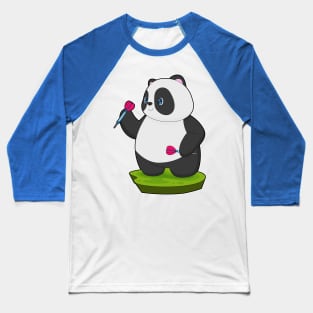 Panda Darts Dart Baseball T-Shirt